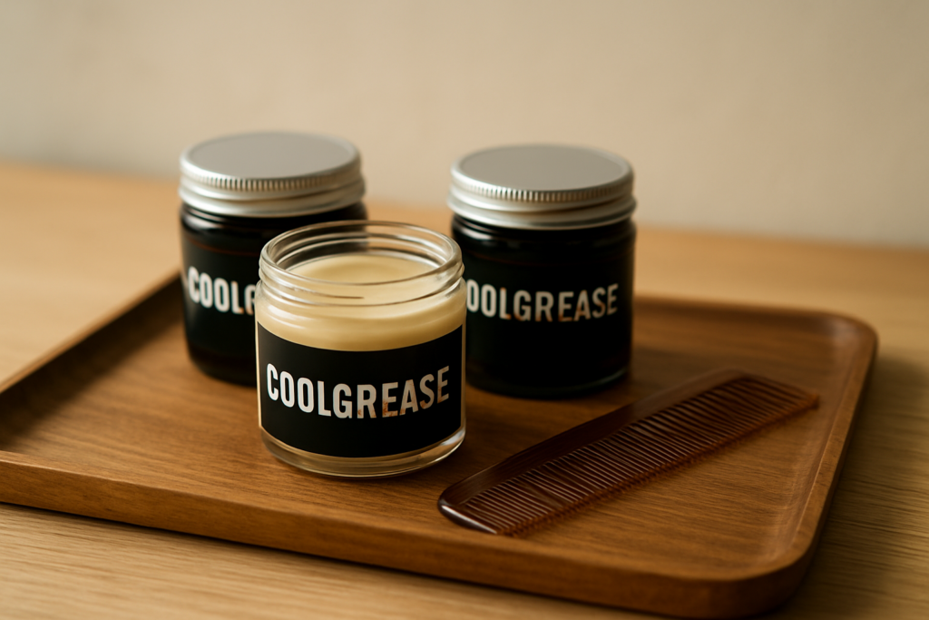 クールグリース / COOLGREASE - COOLGREASE pomade jars